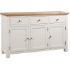 Dorset Painted 3 Door Large Sideboard