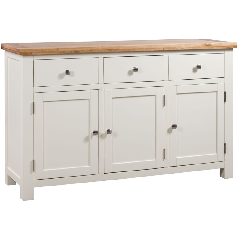 Dorset Painted 3 Door Large Sideboard