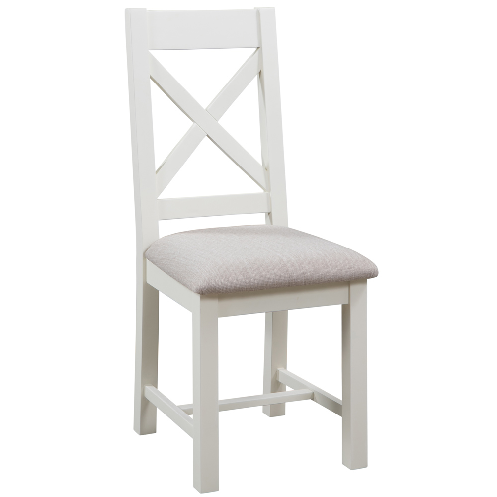 Dorset Painted Cross Back Dining Chair PAIR