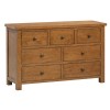 Dorset Rustic Oak 3 Over 4 Chest