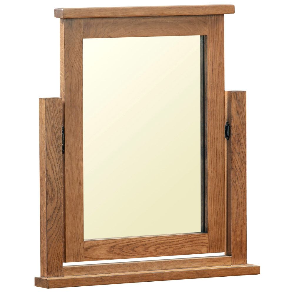 Dorset Rustic Oak Vanity Mirror