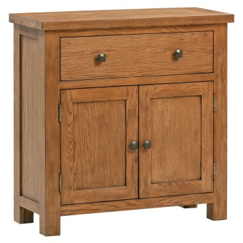 Dorset Rustic Oak Compact Sideboard