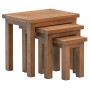 Dorset Rustic Oak Nest of Tables