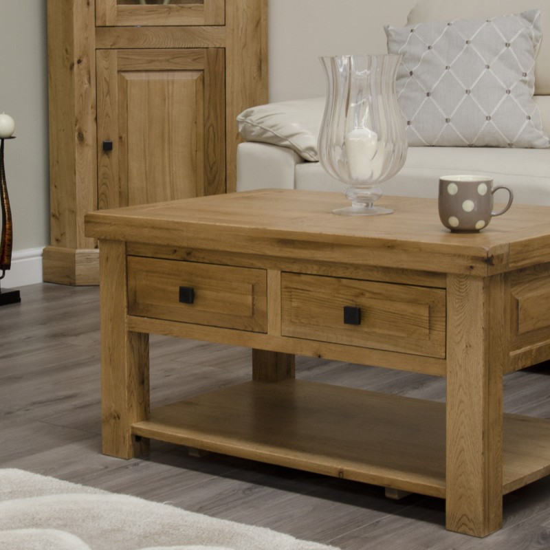 Deluxe Oak 3X2 Coffee Table