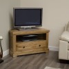 Deluxe Oak Corner TV Unit