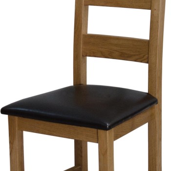 Deluxe Oak Ladder Back Chair