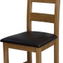 Deluxe Oak Ladder Back Chair