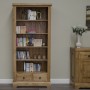 Deluxe Oak Large Bookcase