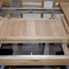 Deluxe Oak Large 1800 Twin Leaf Extending Dining Table