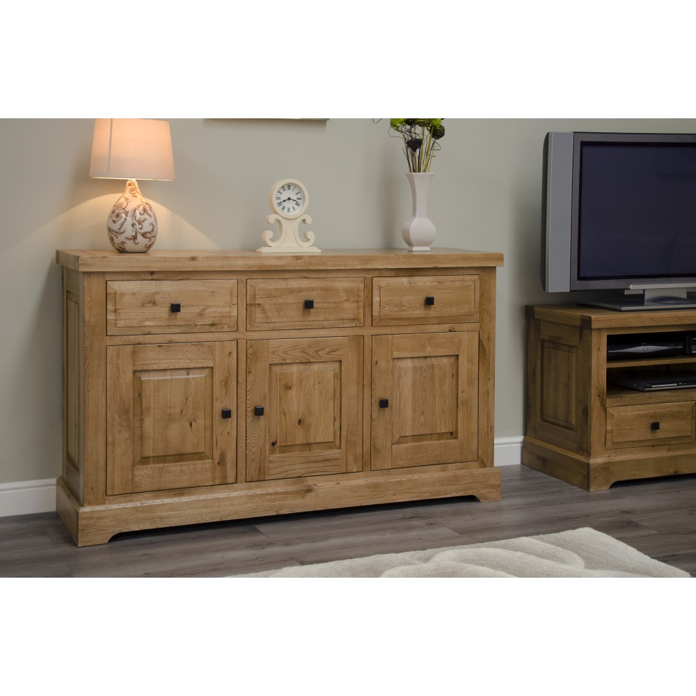 Deluxe Oak Large Sideboard