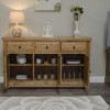 Deluxe Oak Large Sideboard
