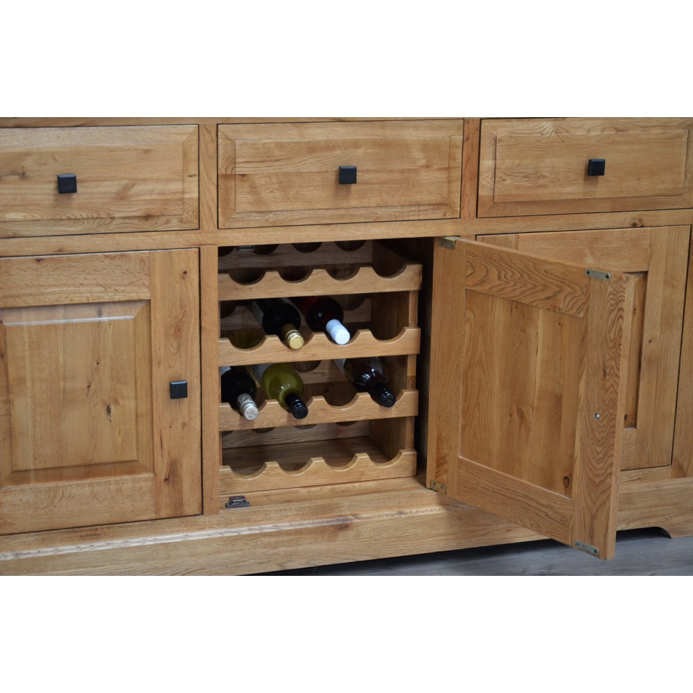 Deluxe Oak Large Sideboard