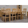 Deluxe Oak Medium 1500 Twin Leaf Extending Dining Table Deluxe Oak Medium 1500 Twin Leaf Extending Dining Table