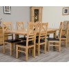 Deluxe Oak Medium 1500 Twin Leaf Extending Dining Table Deluxe Oak Medium 1500 Twin Leaf Extending Dining Table