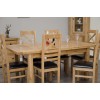 Deluxe Oak Medium 1500 Twin Leaf Extending Dining Table Deluxe Oak Medium 1500 Twin Leaf Extending Dining Table
