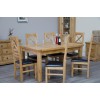 Deluxe Oak Medium 1500 Twin Leaf Extending Dining Table Deluxe Oak Medium 1500 Twin Leaf Extending Dining Table