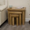 Deluxe Oak Nest of Tables