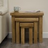 Deluxe Oak Nest of Tables