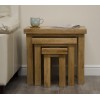 Deluxe Oak Nest of Tables Deluxe Oak Nest of Tables