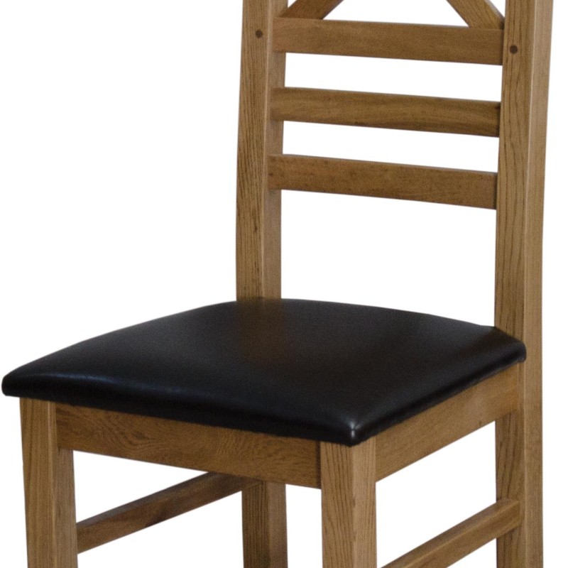 Deluxe Oak Newcross Dining Chair