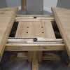 Deluxe Oak Round Extending Dining Table