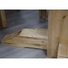Deluxe Oak Round Extending Dining Table