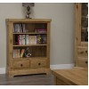 Deluxe Oak Small Bookcase