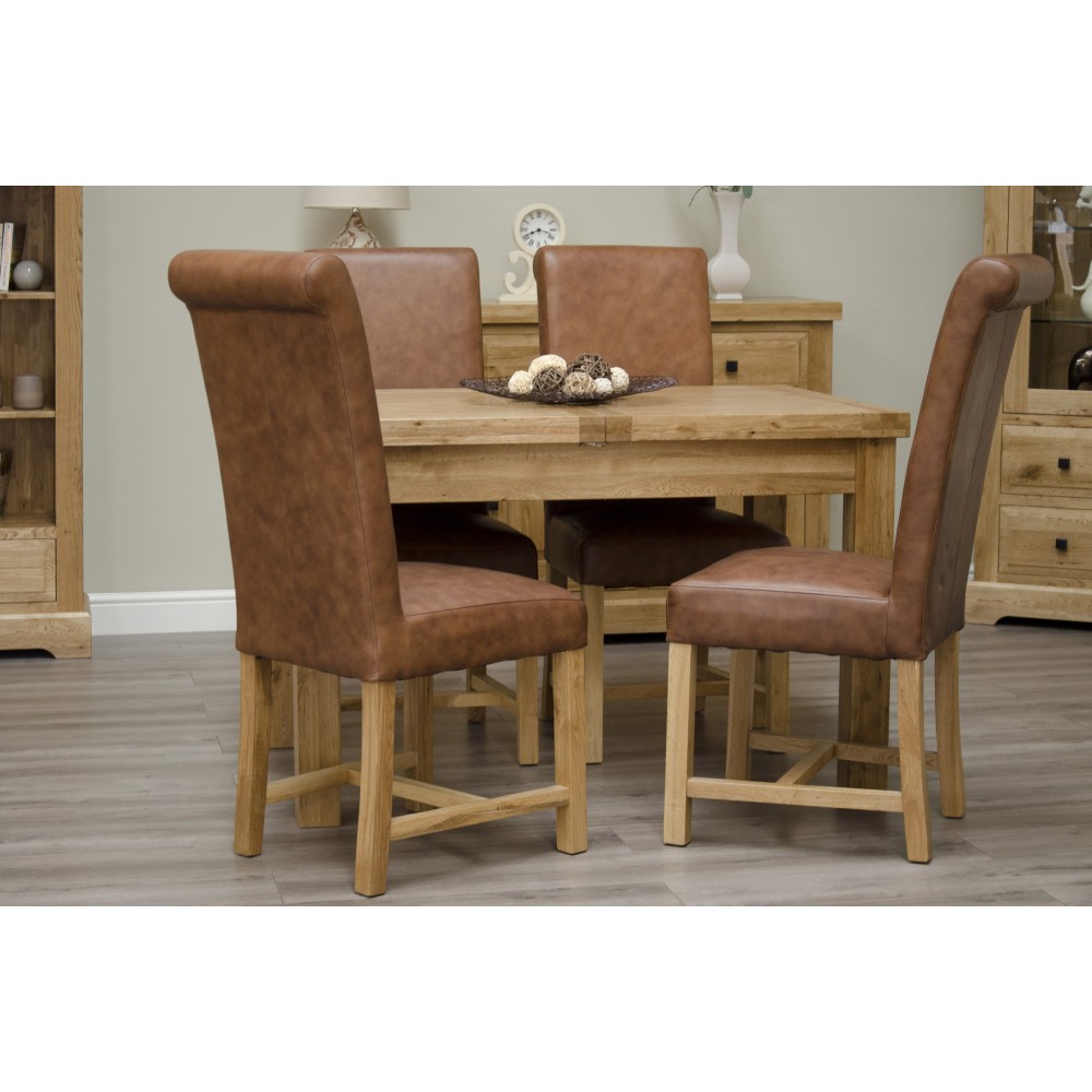 Deluxe Oak Small Extending Butterfly Dining Table Deluxe Oak Small Extending Butterfly Dining Table