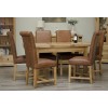 Deluxe Oak Small Extending Butterfly Dining Table Deluxe Oak Small Extending Butterfly Dining Table