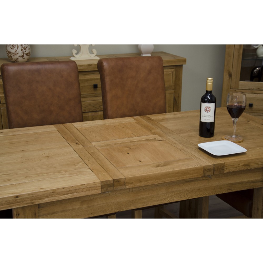 Deluxe Oak Small Extending Butterfly Dining Table Deluxe Oak Small Extending Butterfly Dining Table