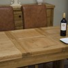 Deluxe Oak Small Extending Butterfly Dining Table