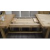 Deluxe Oak Super Oval Extending Dining Table Deluxe Oak Super Oval Extending Dining Table