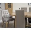 Deluxe Oak Super Oval Extending Dining Table Deluxe Oak Super Oval Extending Dining Table