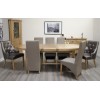 Deluxe Oak Super Oval Extending Dining Table Deluxe Oak Super Oval Extending Dining Table