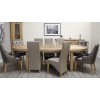 Deluxe Oak Super Oval Extending Dining Table Deluxe Oak Super Oval Extending Dining Table