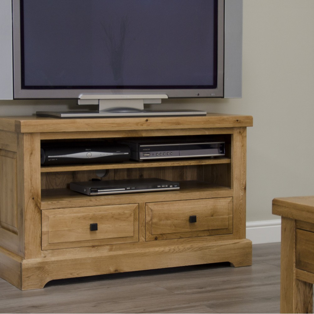 Deluxe Oak TV Unit