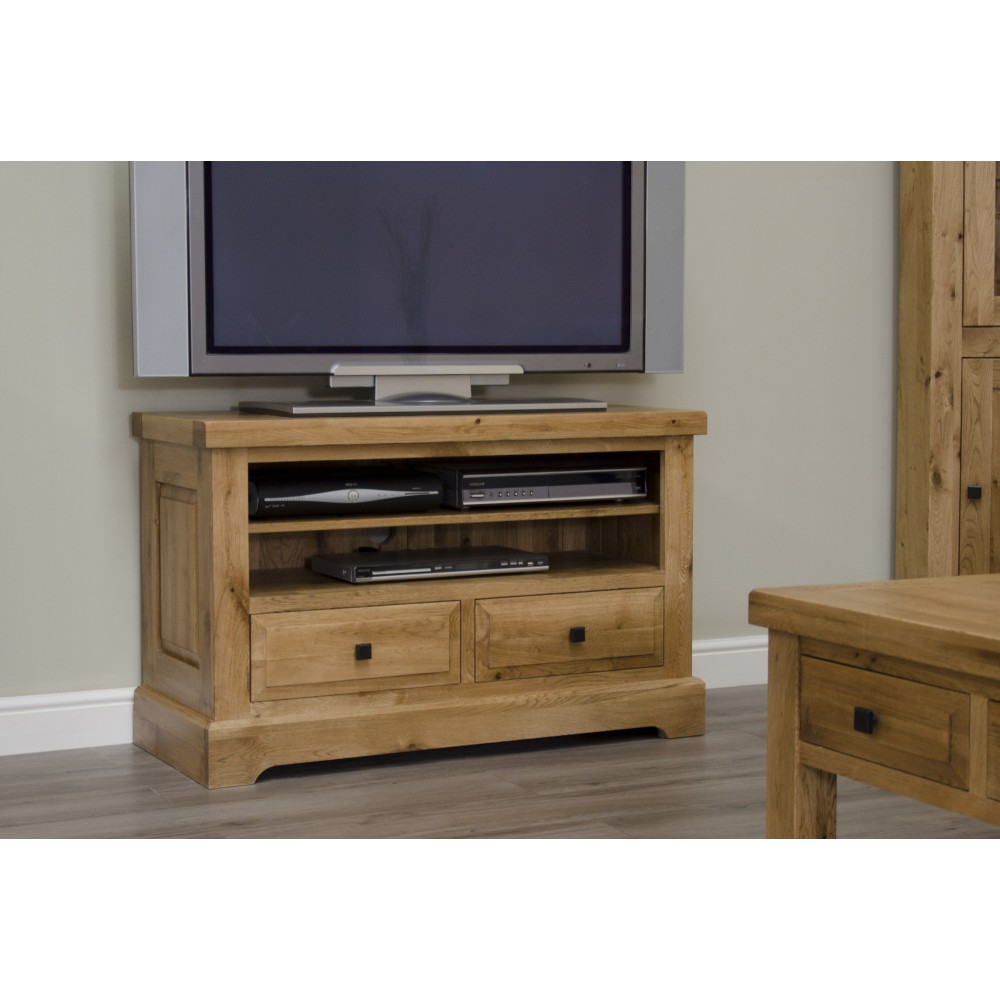 Deluxe Oak TV Unit