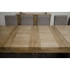 Deluxe Oak Super 2400 Twin Leaf Extending Dining Table