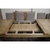 Deluxe Oak Super 2400 Twin Leaf Extending Dining Table