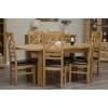 Deluxe Oak Oval Extending Dining Table Deluxe Oak Oval Extending Dining Table