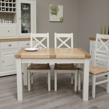 Deluxe Painted 1200 Extending Dining Table