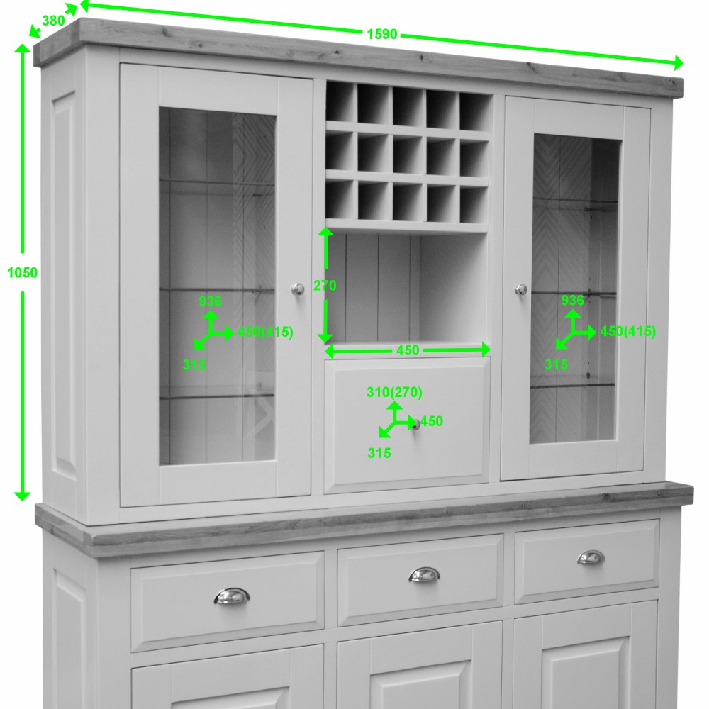 Deluxe Painted Large Dresser