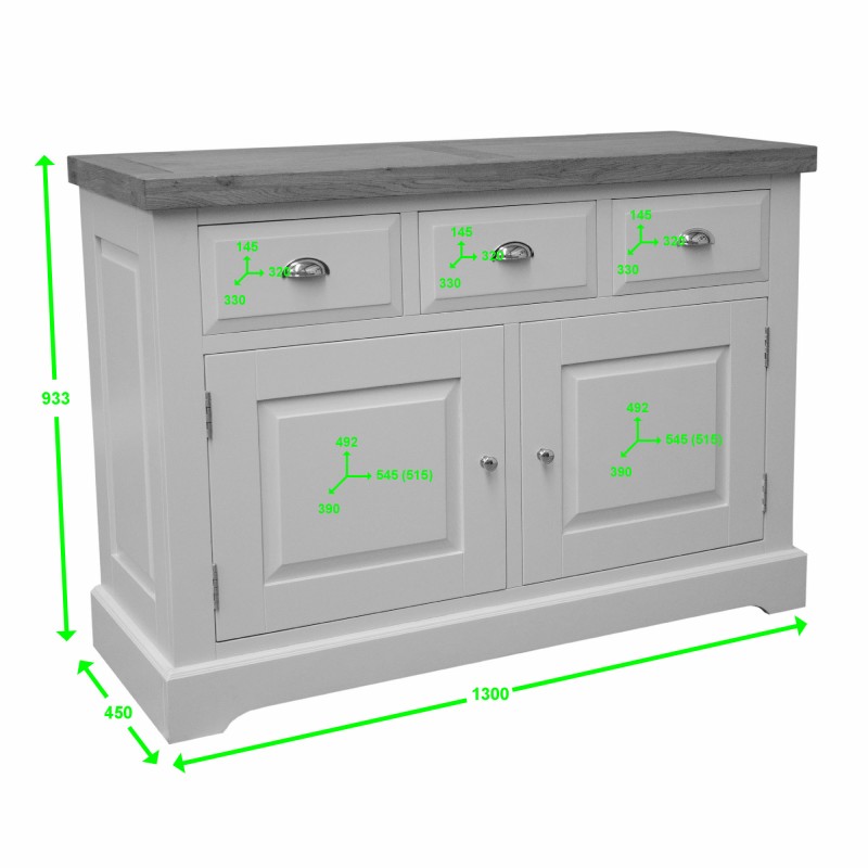 Deluxe Painted Medium Sideboard