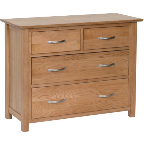 Devonshire New Oak 2 + 2 Chest of Drawers Devonshire New Oak 2 + 2 Chest of Drawers