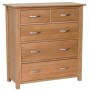 Devonshire New Oak 2 over 3 Chest of Drawers