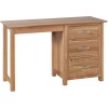 Devonshire New Oak Single Pedestal Dressing Table