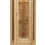Devonshire New Oak Corner Display Cabinet