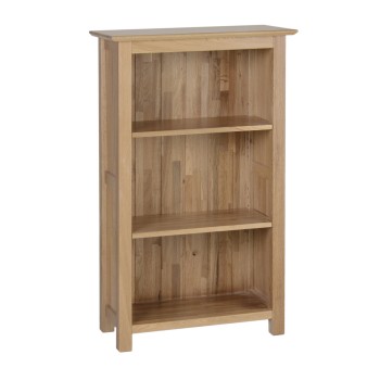 Devonshire New Oak Small Narrow Bookcase