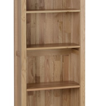 Devonshire New Oak Medium Narrow Bookcase