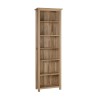 Devonshire New Oak Large Narrow Bookcase
